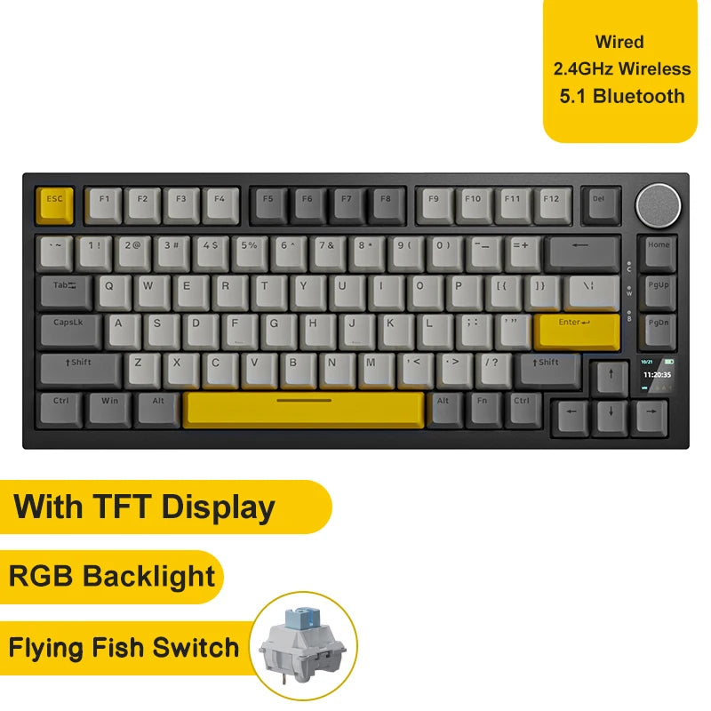 AJAZZ AK820 / AK820Pro Gaming Mechanical Keyboard