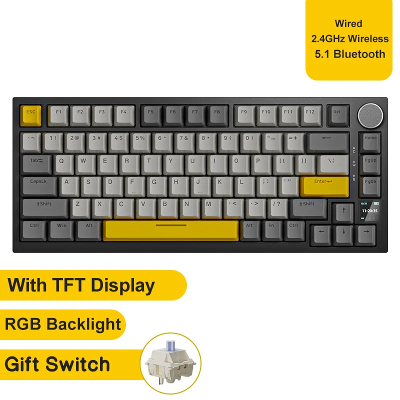 AJAZZ AK820 / AK820Pro Gaming Mechanical Keyboard
