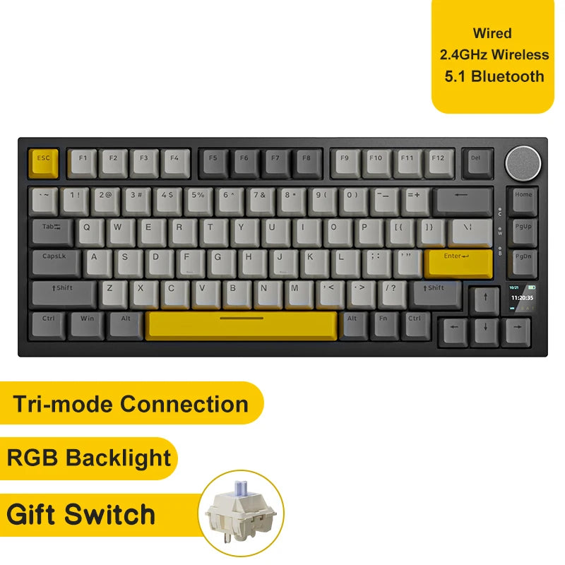 Ajazz AK820/AK820Pro Gaming Mechanical Keyboard