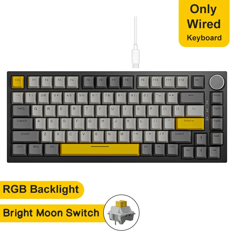 Ajazz AK820/AK820Pro Gaming Mechanical Keyboard