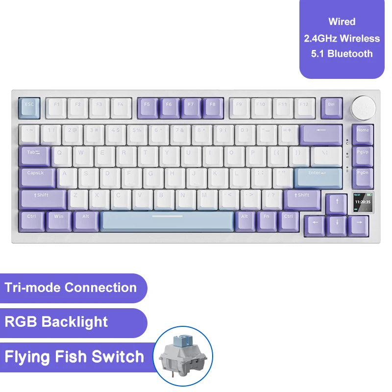 Ajazz AK820/AK820Pro Gaming Mechanical Keyboard